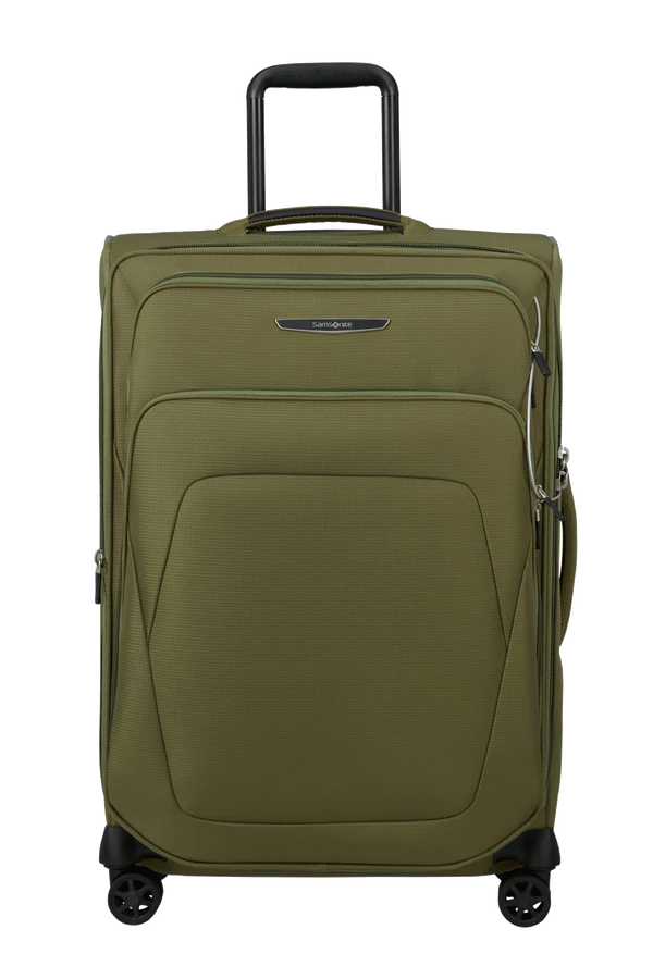 Mala de Viagem Média 67cm Expansível 4 Rodas Verde Oliva  - Spark SNG ECO | Samsonite