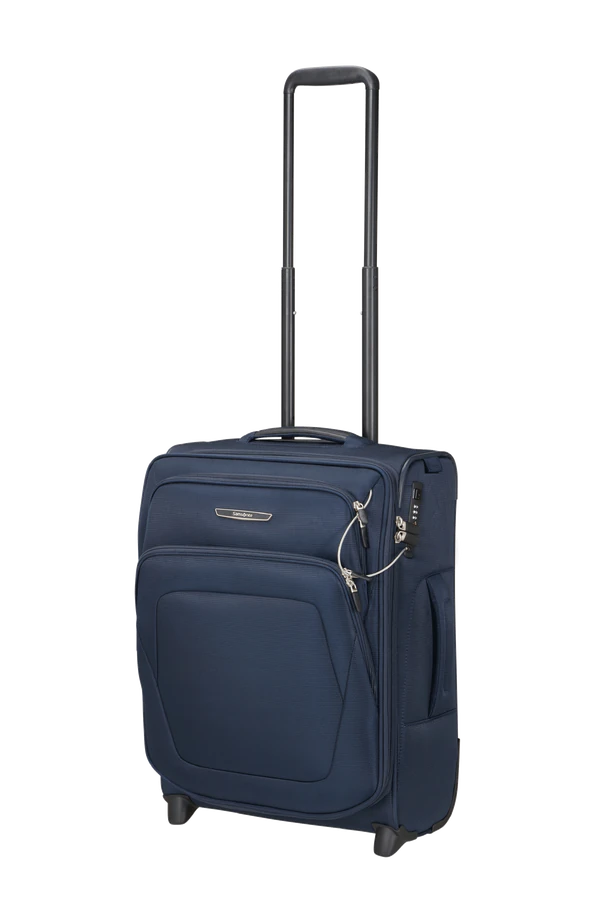 Mala de Cabine 55cm Expansível 2 Rodas Azul Meia-Noite - Spark SNG ECO | Samsonite