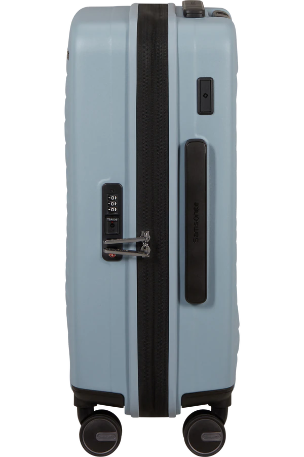 Mala de Cabine 55cm Expansível 4 Rodas Azul Névoa  - Restackd | Samsonite
