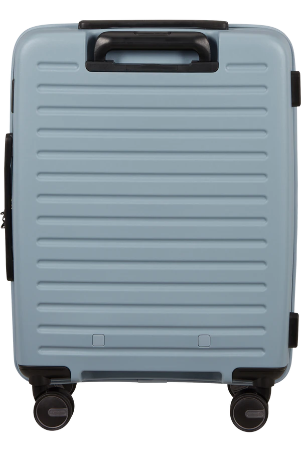 Mala de Cabine 55cm Expansível 4 Rodas Azul Névoa  - Restackd | Samsonite