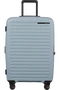 Mala de Viagem Média 68cm Expansível 4 Rodas Azul Névoa - Restackd | Samsonite