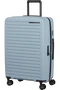 Mala de Viagem Média 68cm Expansível 4 Rodas Azul Névoa - Restackd | Samsonite