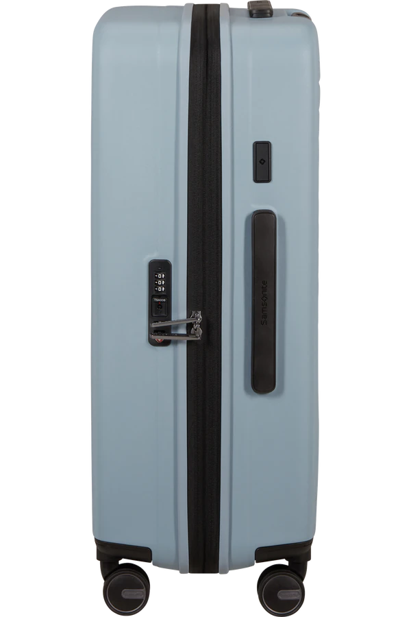 Mala de Viagem Média 68cm Expansível 4 Rodas Azul Névoa - Restackd | Samsonite