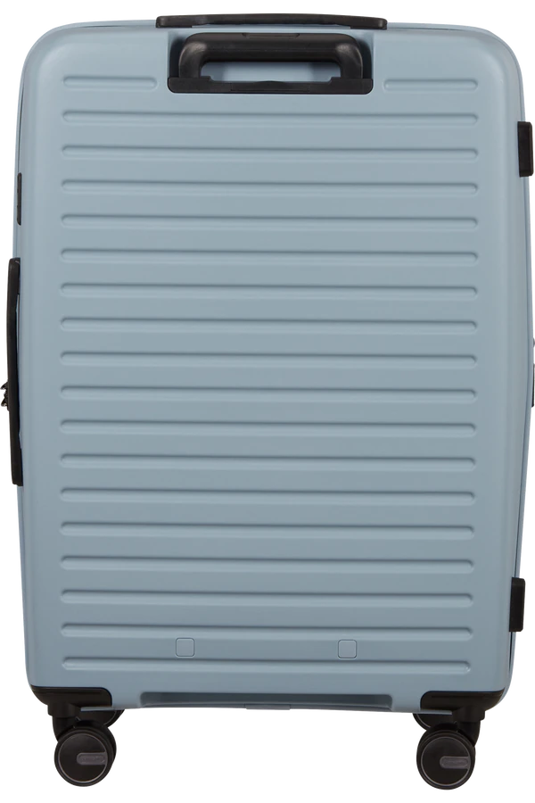 Mala de Viagem Média 68cm Expansível 4 Rodas Azul Névoa - Restackd | Samsonite