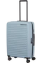 Mala de Viagem Média 68cm Expansível 4 Rodas Azul Névoa - Restackd | Samsonite