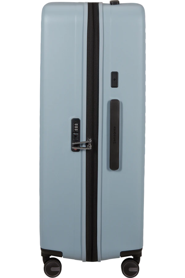 Mala de Viagem Extragrande 81cm Expansível 4 Rodas Azul Névoa - Restackd | Samsonite