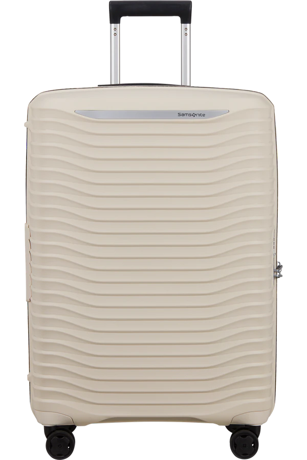 Mala de Viagem Média 68cm Expansível 4 Rodas Bege Areia - Upscape | Samsonite