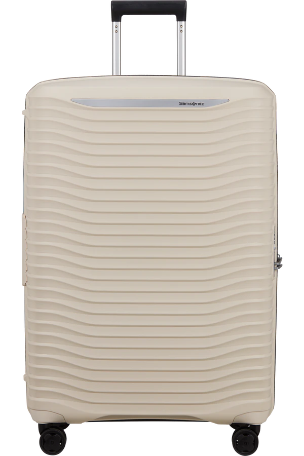 Mala de Viagem Grande 75cm Expansível 4 Rodas Bege Areia - Upscape | Samsonite