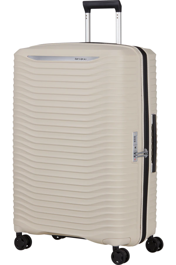 Mala de Viagem Grande 75cm Expansível 4 Rodas Bege Areia - Upscape | Samsonite