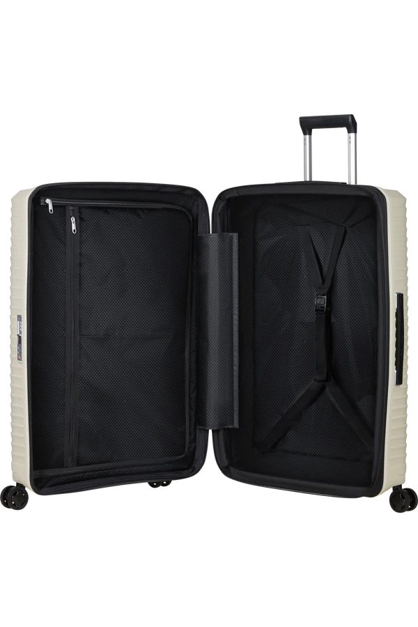 Mala de Viagem Grande 75cm Expansível 4 Rodas Bege Areia - Upscape | Samsonite