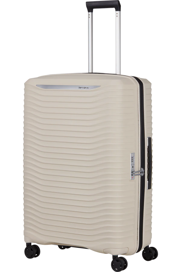 Mala de Viagem Grande 75cm Expansível 4 Rodas Bege Areia - Upscape | Samsonite