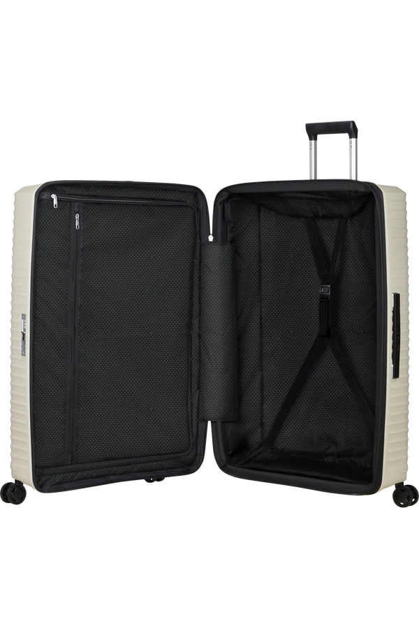 Mala de Viagem Extragrande 81cm Expansível 4 Rodas Bege Areia - Upscape | Samsonite