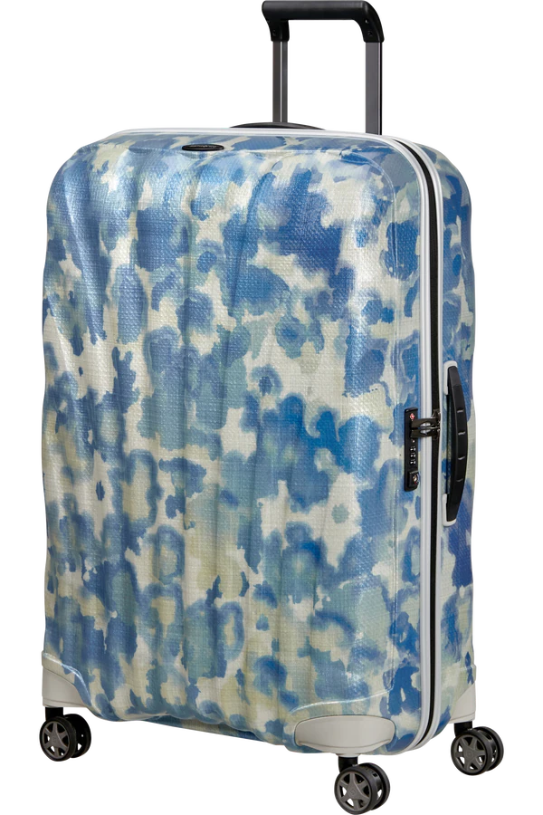 Mala de Viagem Grande 75cm 4 Rodas Branco Nuvem - C-Lite | Samsonite