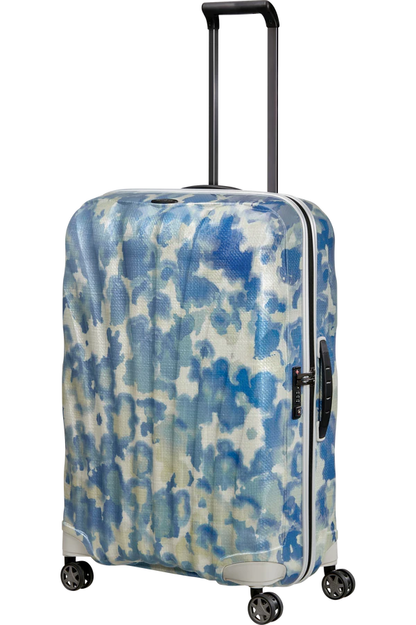 Mala de Viagem Grande 75cm 4 Rodas Branco Nuvem - C-Lite | Samsonite