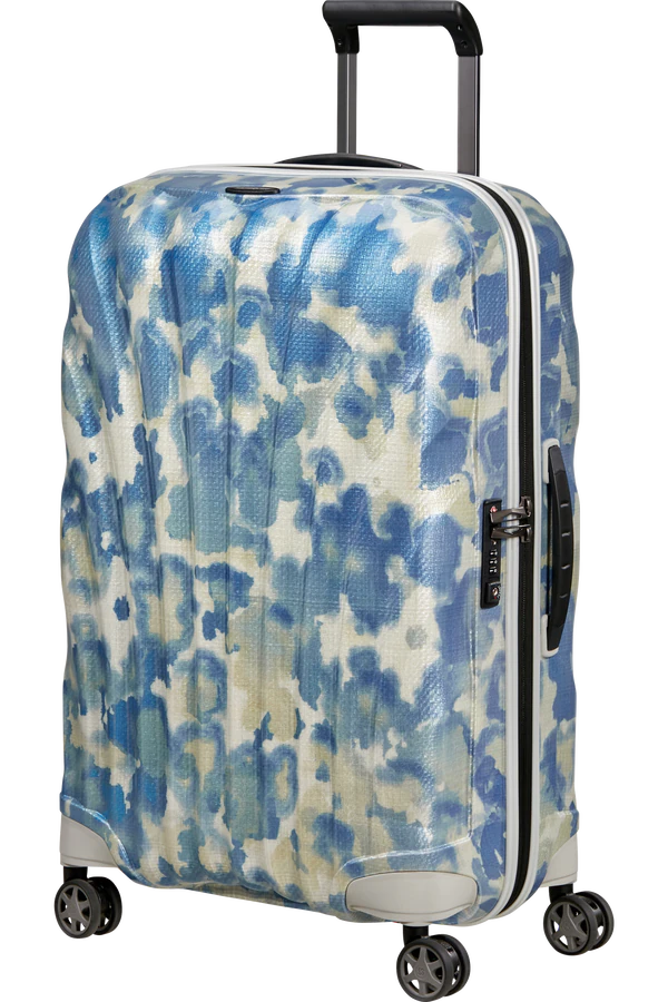 Mala de Viagem Média 69cm 4 Rodas Branco Nuvem - C-Lite | Samsonite
