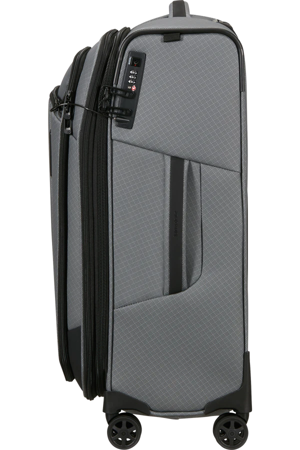 Mala de Viagem Média 67cm Expansível 4 Rodas Cinzento Carvão - Respark | Samsonite