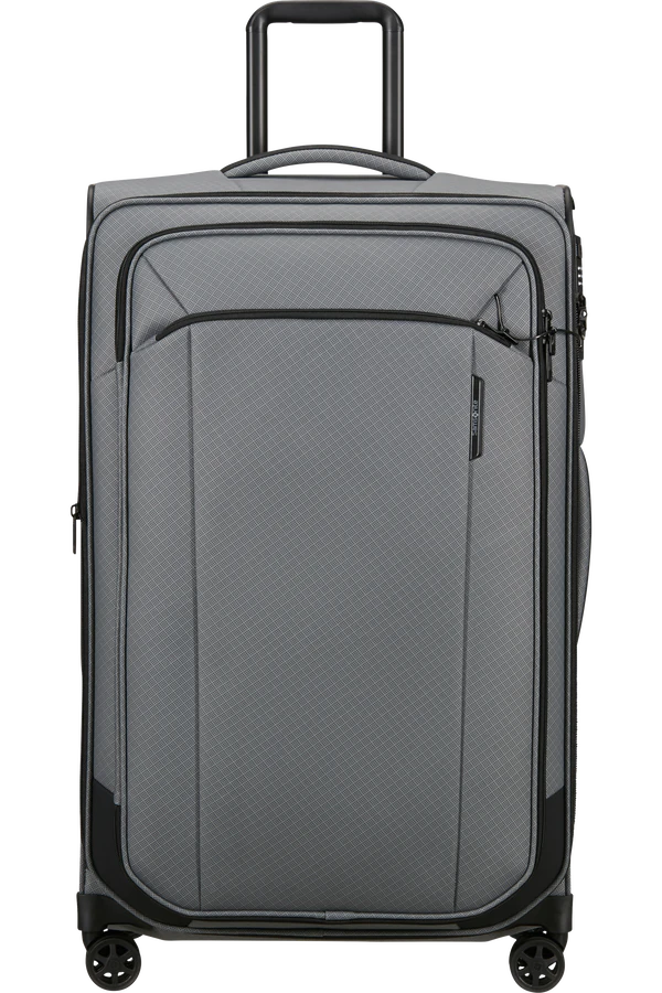 Mala de Viagem Grande 79cm Expansível 4 Rodas Cinzento Carvão - Respark | Samsonite