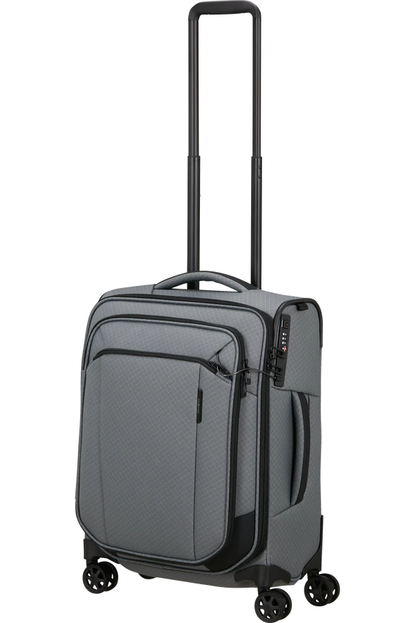 Mala de Cabine 55cm 4 Rodas Cinzento Carvão - Respark | Samsonite