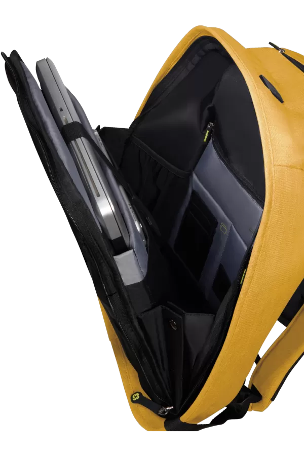 Mochila Antirroubo para Portátil 15.6" com Porta USB Amarelo Torrado - Securipak | Samsonite