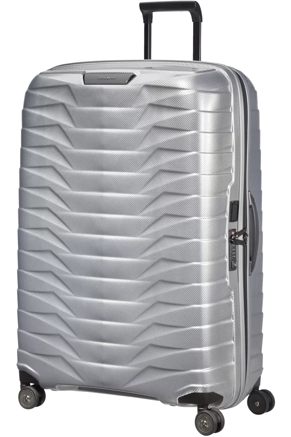 Mala de Viagem Extragrande 81cm 4 Rodas Prateada - Proxis | Samsonite