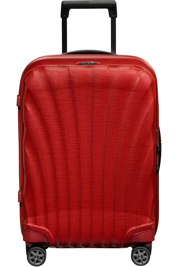 Mala de Cabine 55cm 4 Rodas Vermelho Chili - C-Lite | Samsonite