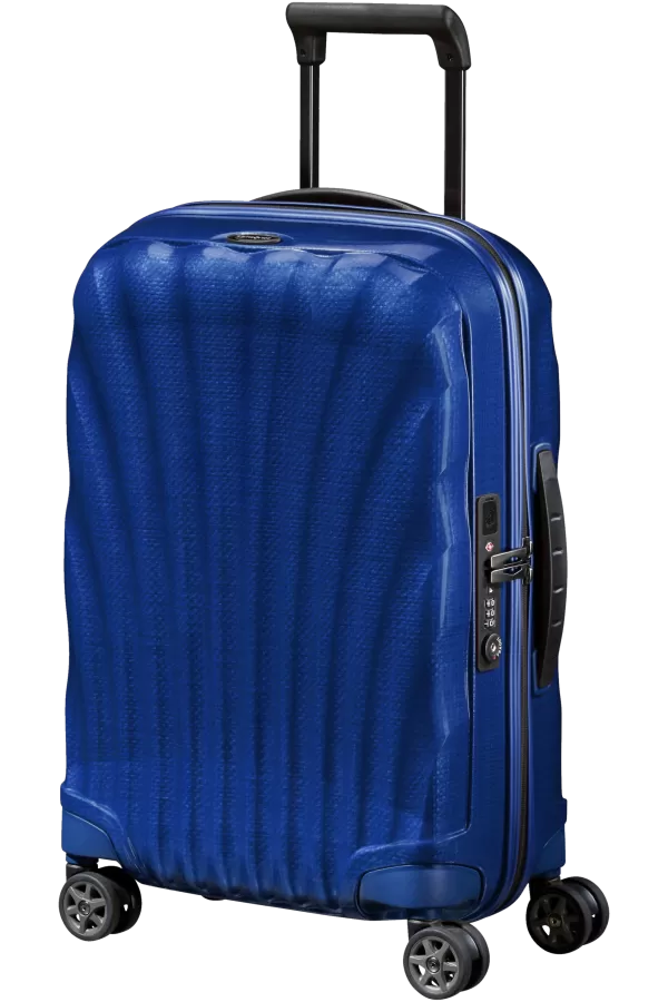 Mala de Cabine 55cm 4 Rodas Azul Oceano - C-Lite | Samsonite