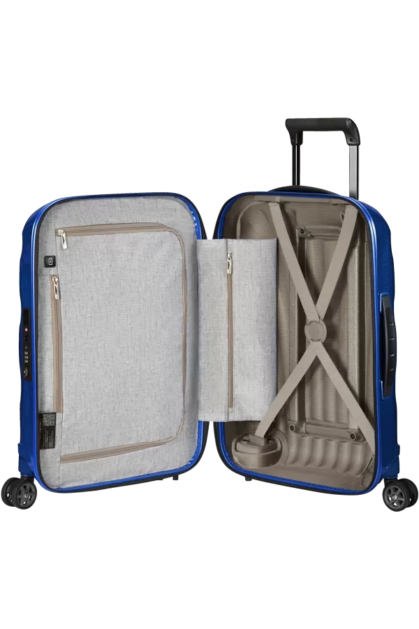 Mala de Cabine 55cm 4 Rodas Azul Oceano - C-Lite | Samsonite