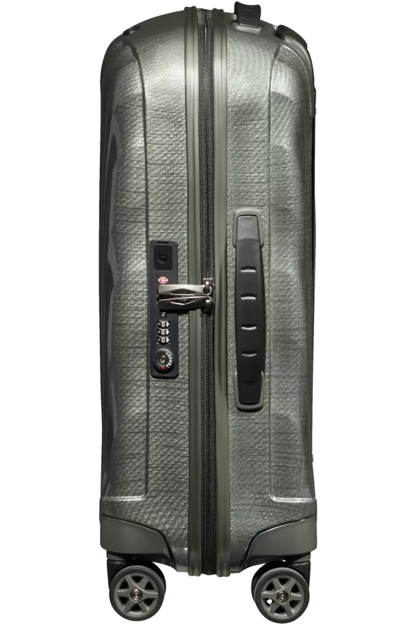 Mala de Cabine 55cm 4 Rodas Verde Metálico - C-Lite | Samsonite