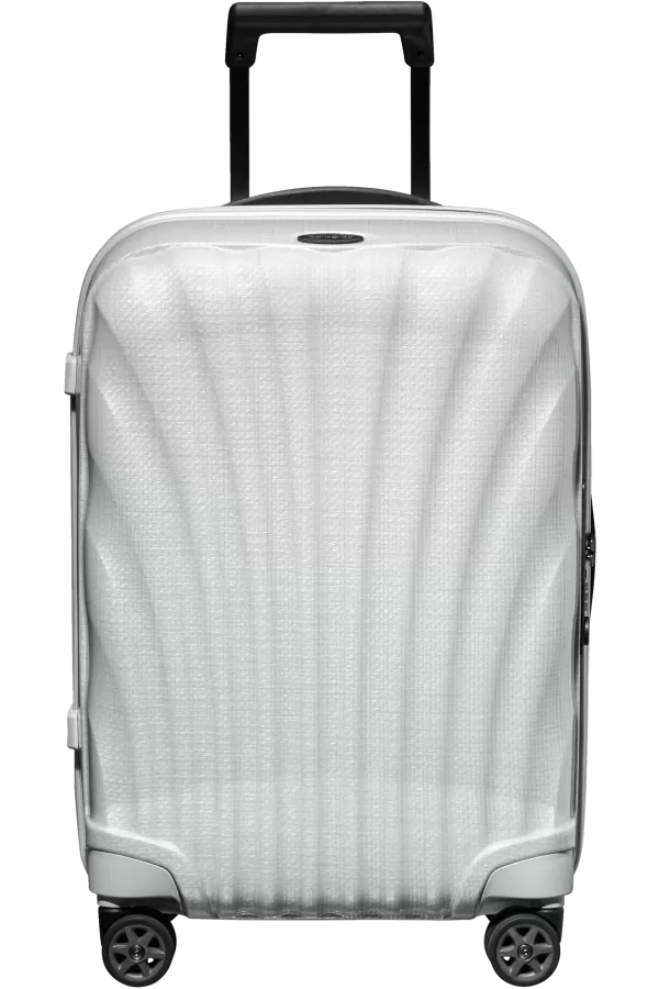 Mala de Cabine 55cm 4 Rodas Branca - C-Lite | Samsonite