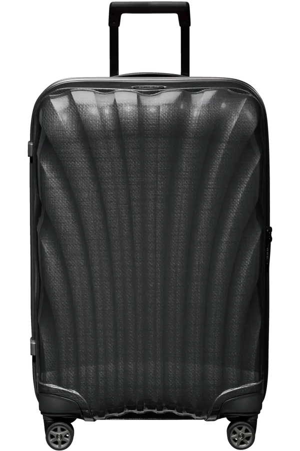 Mala de Viagem Média 69cm 4 Rodas Preta - C-Lite | Samsonite