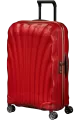 Mala de Viagem Média 69cm 4 Rodas Vermelho Chili - C-Lite | Samsonite