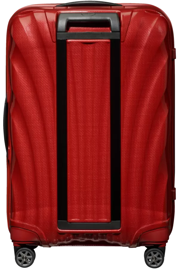 Mala de Viagem Média 69cm 4 Rodas Vermelho Chili - C-Lite | Samsonite