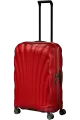 Mala de Viagem Média 69cm 4 Rodas Vermelho Chili - C-Lite | Samsonite