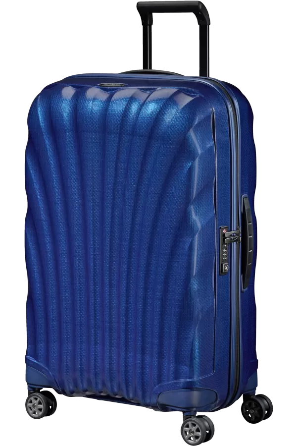 Mala de Viagem Média 69cm 4 Rodas Azul Oceano - C-Lite | Samsonite