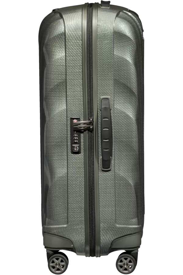 Mala de Viagem Média 69cm 4 Rodas Verde Metálico - C-Lite | Samsonite