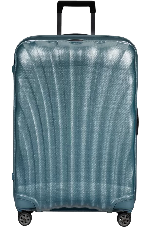 Mala de Viagem Grande 75cm 4 Rodas Azul-Gelo - C-Lite | Samsonite