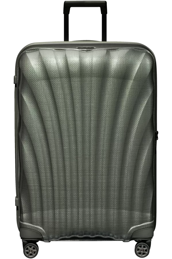 Mala de Viagem Grande 75cm 4 Rodas Verde Metálico - C-Lite | Samsonite