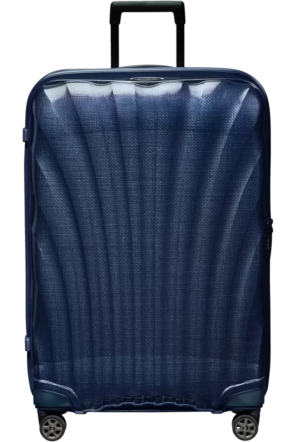 Mala de Viagem Grande 75cm 4 Rodas Azul Meia-Noite - C-Lite | Samsonite