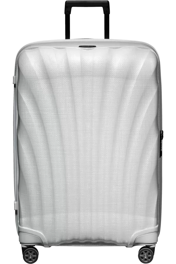 Mala de Viagem Grande 75cm 4 Rodas Branca - C-Lite | Samsonite