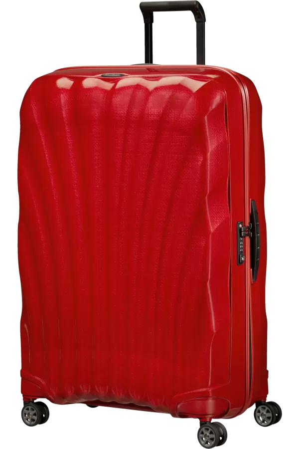 Mala de Viagem Extragrande 81cm 4 Rodas Vermelho Chili - C-Lite | Samsonite