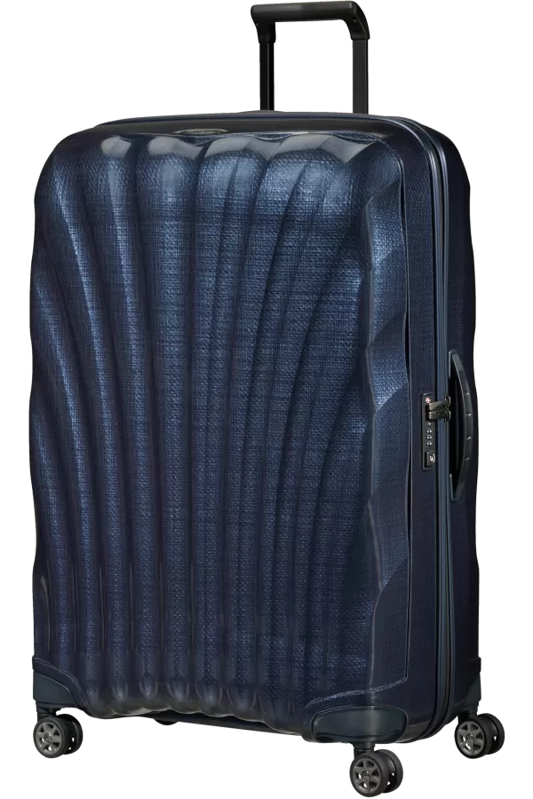 Mala de Viagem Extragrande 81cm 4 Rodas Azul Meia-Noite - C-Lite | Samsonite