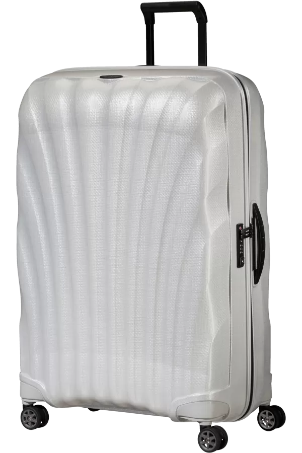 Mala de Viagem Extragrande 81cm 4 Rodas Branca - C-Lite | Samsonite