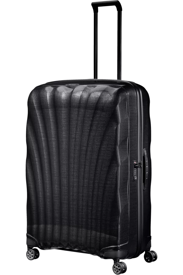 Mala de Viagem Extragrande 86cm 4 Rodas Preta - C-Lite | Samsonite