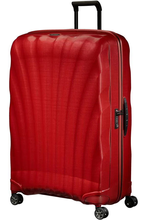 Mala de Viagem Extragrande 86cm 4 Rodas Vermelho Chili - C-Lite | Samsonite