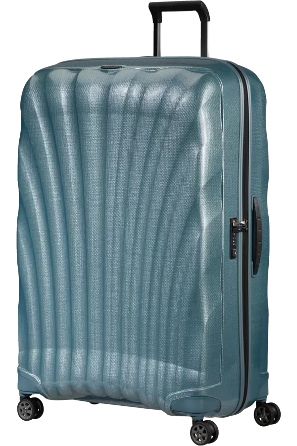 Mala de Viagem Extragrande 86cm 4 Rodas Azul-Gelo - C-Lite | Samsonite