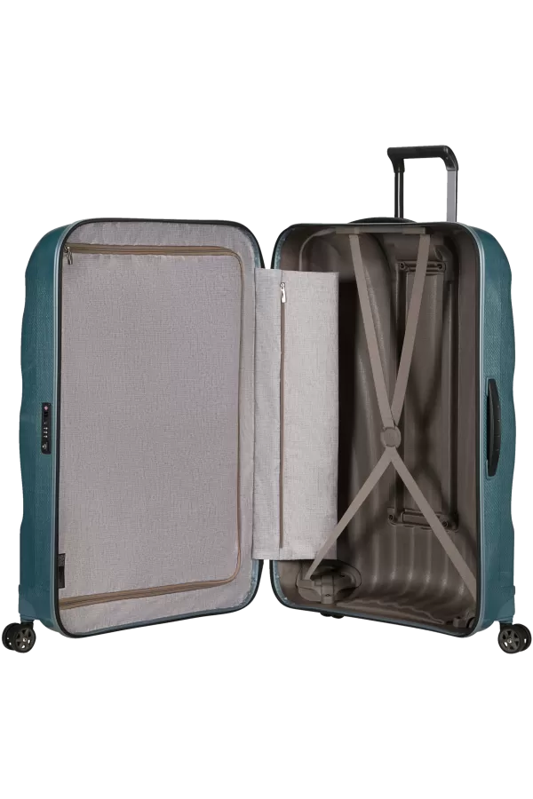 Mala de Viagem Extragrande 86cm 4 Rodas Azul-Gelo - C-Lite | Samsonite