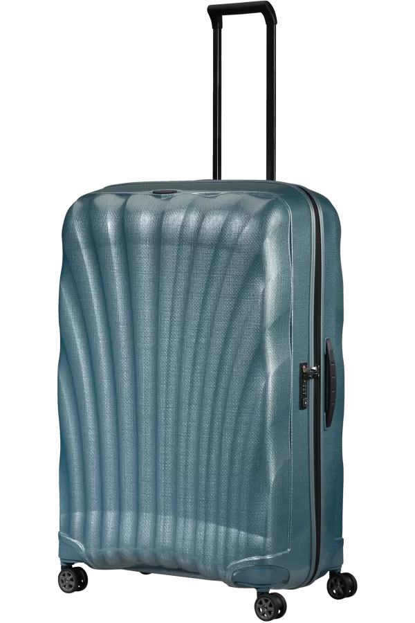 Mala de Viagem Extragrande 86cm 4 Rodas Azul-Gelo - C-Lite | Samsonite