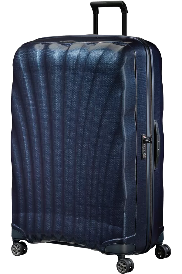 Mala de Viagem Extragrande 86cm 4 Rodas Azul Meia-Noite - C-Lite | Samsonite