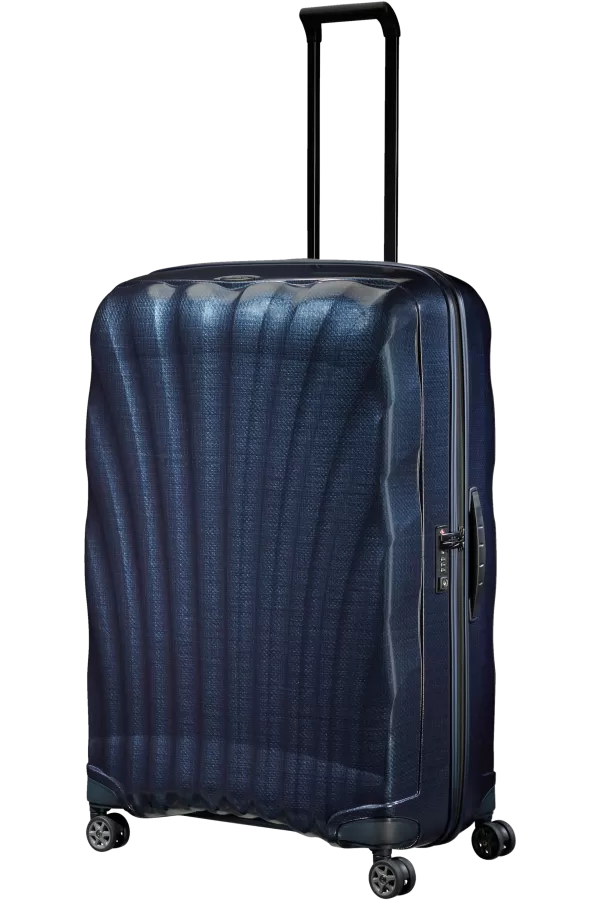 Mala de Viagem Extragrande 86cm 4 Rodas Azul Meia-Noite - C-Lite | Samsonite