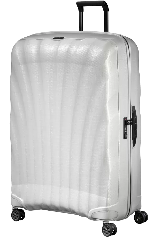 Mala de Viagem Extragrande 86cm 4 Rodas Branca - C-Lite | Samsonite